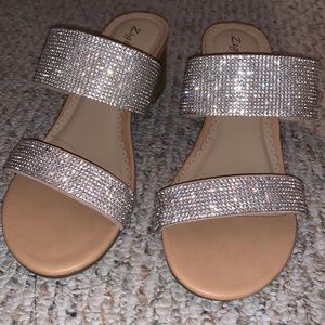 Sparkly strapped Sandals